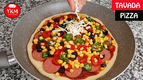 donmuş pizza tavada nasıl pişirilir